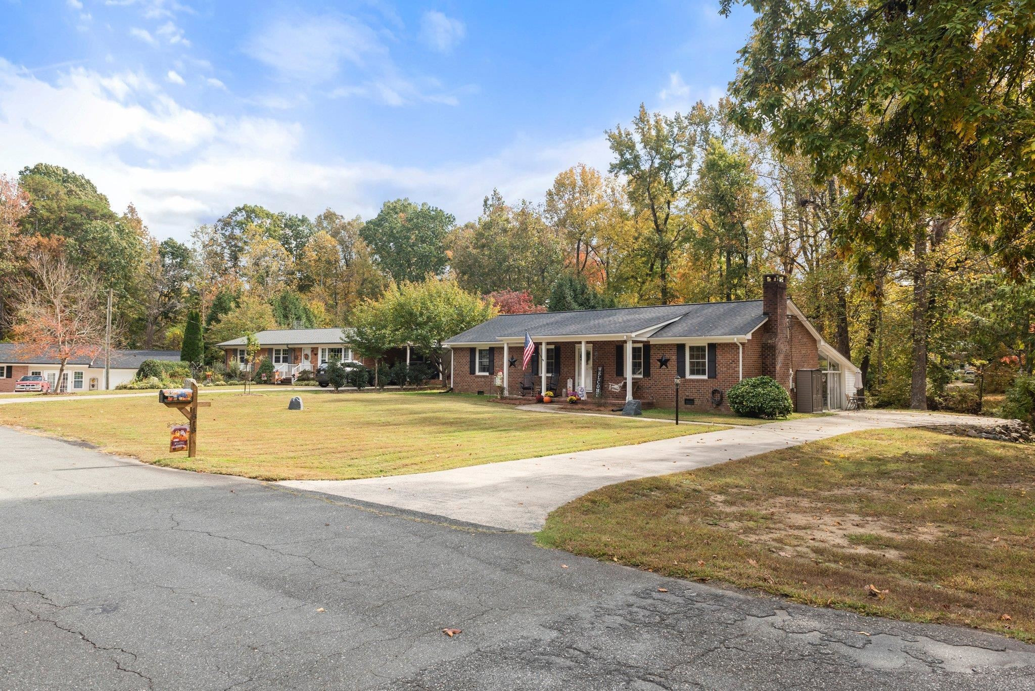 1818 Wellington Road Burlington, NC 27217 - Photo 2 of 36 a view of a house with pool and sitting area