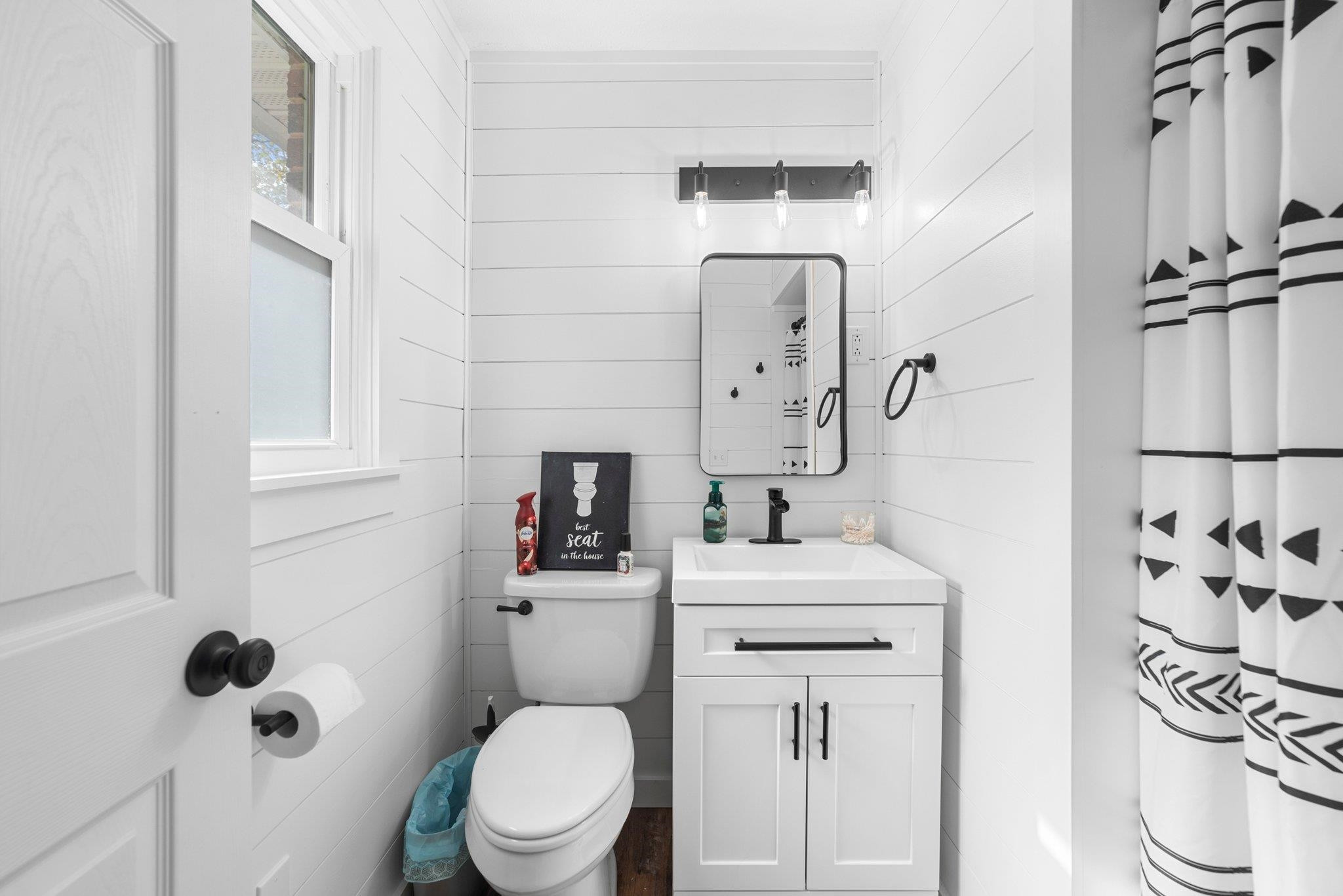 1818 Wellington Road Burlington, NC 27217 - Photo 30 of 36 a bathroom with a sink toilet and shower