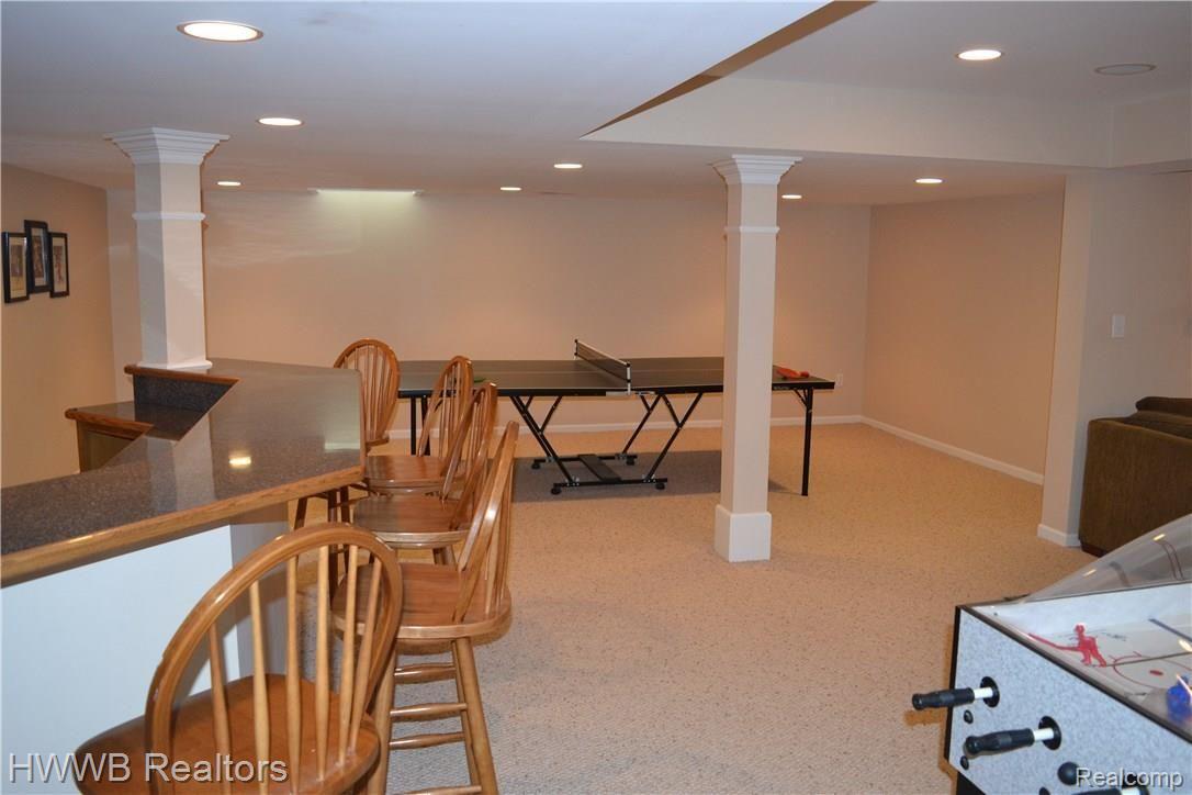 3483 Rocky Crest Court Rochester, MI 48306 - Photo 48 of 60 Basement Game Room