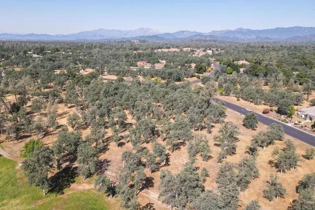 a view of city and mountain