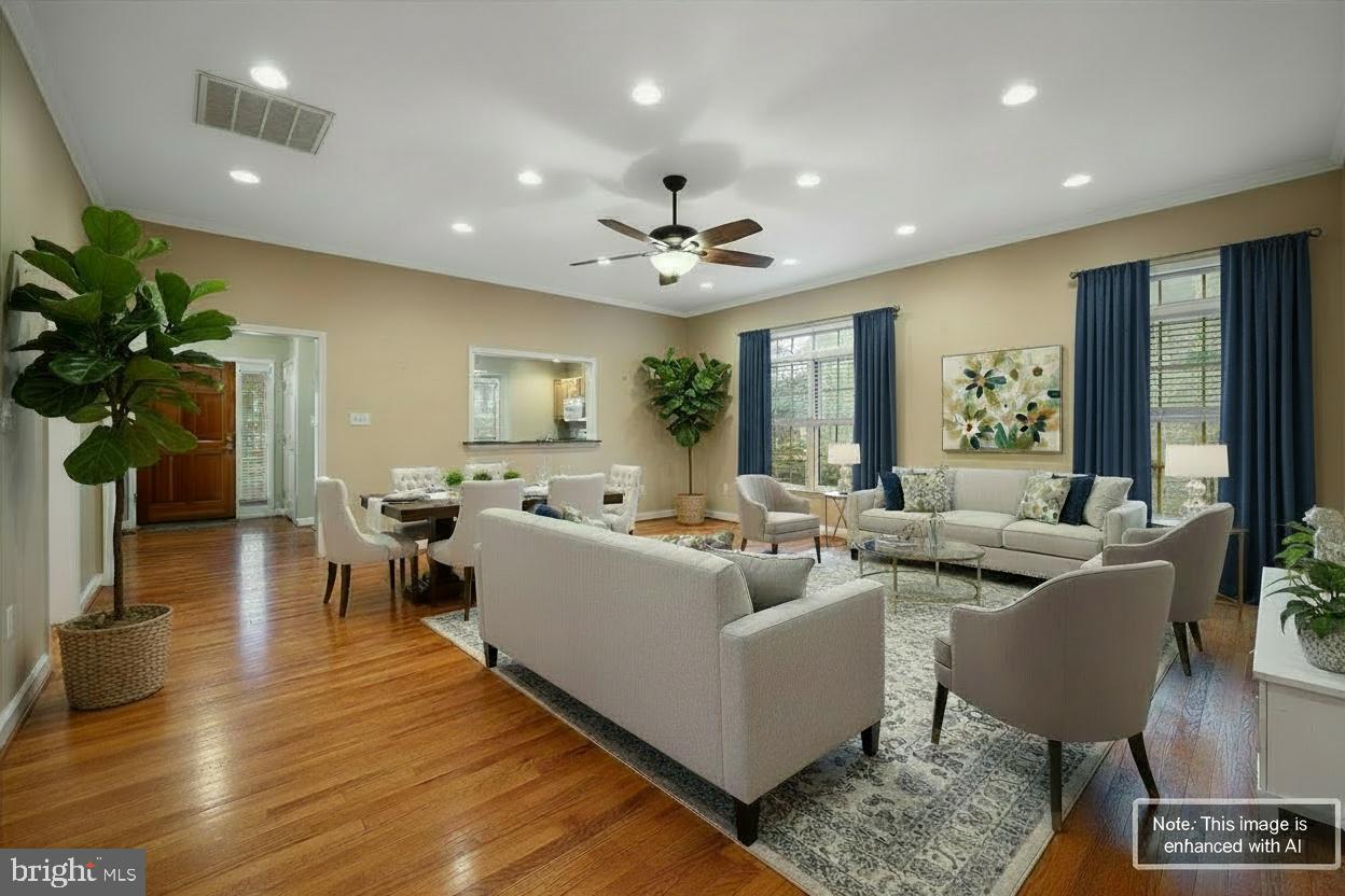 126 Fairground Road Woodstock, VA 22664 - Photo 5 of 44 Living & Dining-Virtually Staged