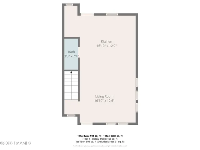 $1,495 | 618 South Washington Street, Unit 10A, Lafayette, LA 70501