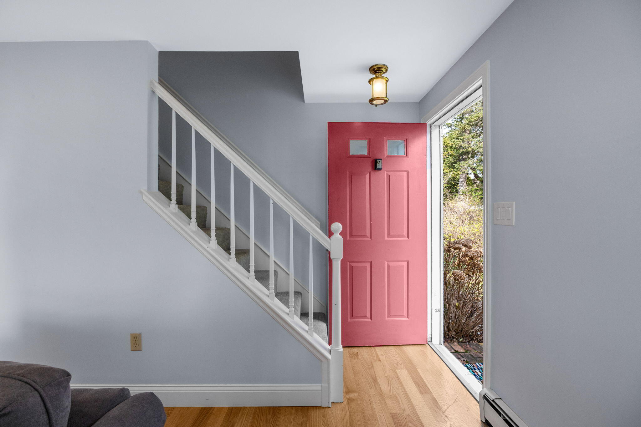 144 Barn Hill Road Chatham, MA 02633 - Photo 6 of 24 a view of entryway and hall with wooden floor