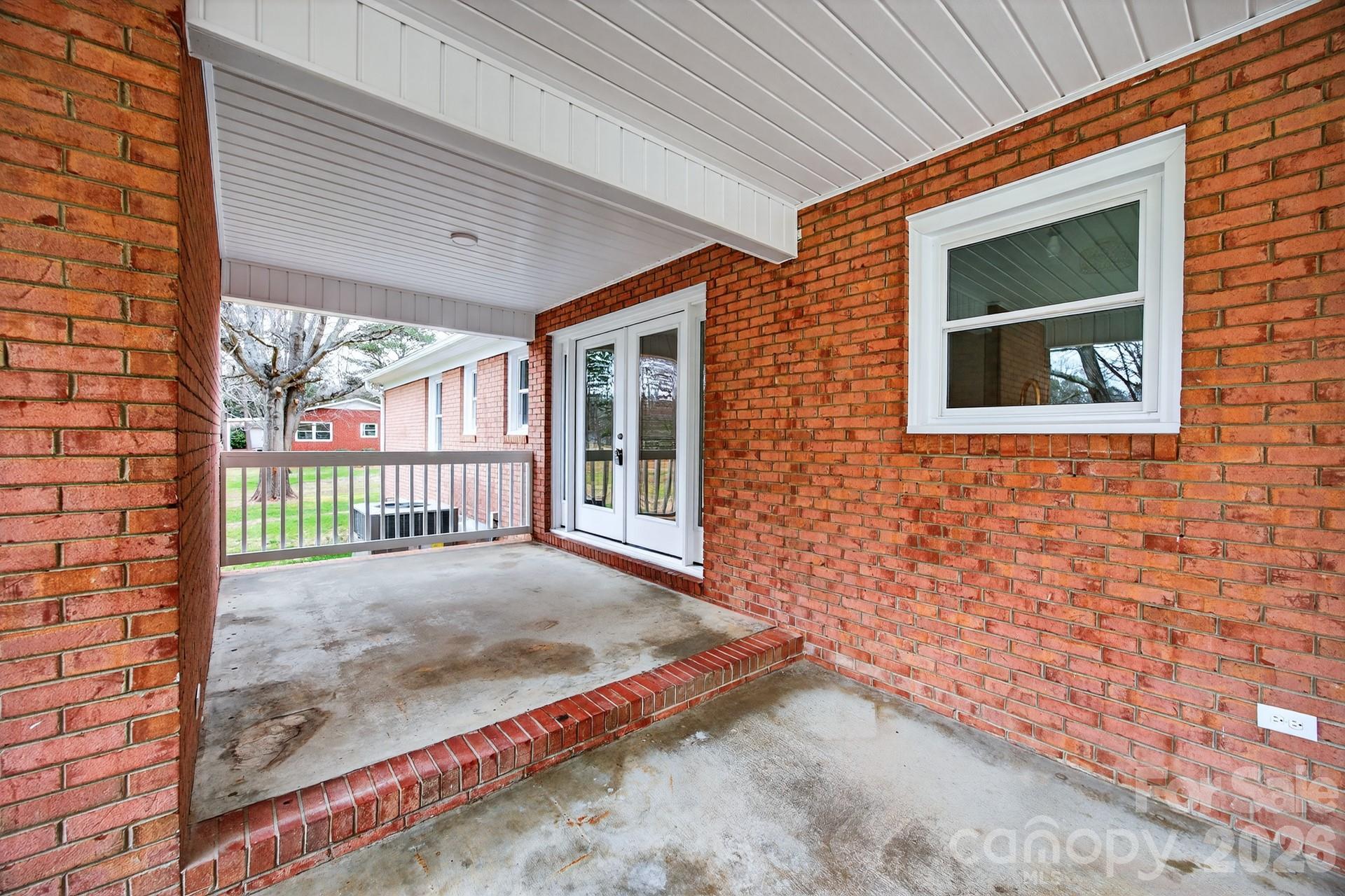 235 Lariat Circle Salisbury, NC 28144 - Photo 45 of 45 a view of a porch with a wooden fence