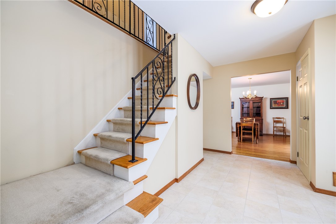 18 Bent Oak Road Chili, NY 14624 - Photo 23 of 47 Staircase leading to 2nd floor