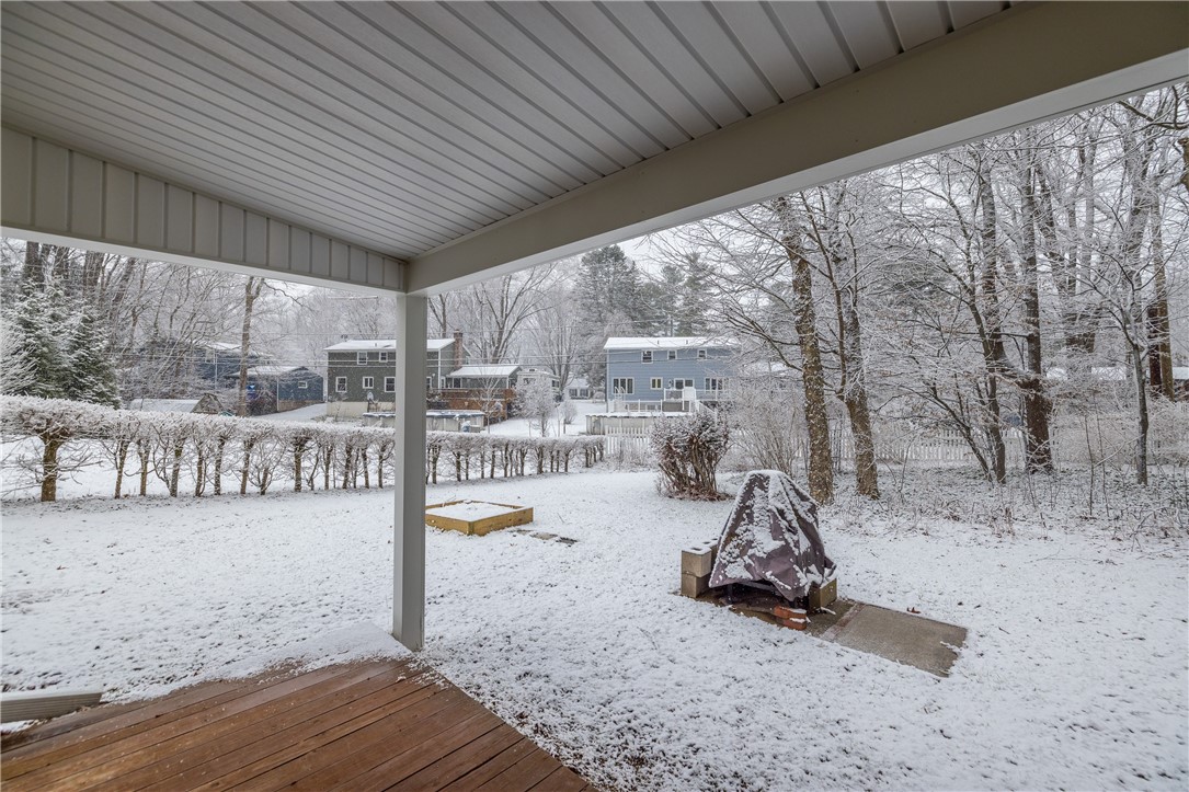 18 Bent Oak Road Chili, NY 14624 - Photo 44 of 47 Covered area on exterior back.