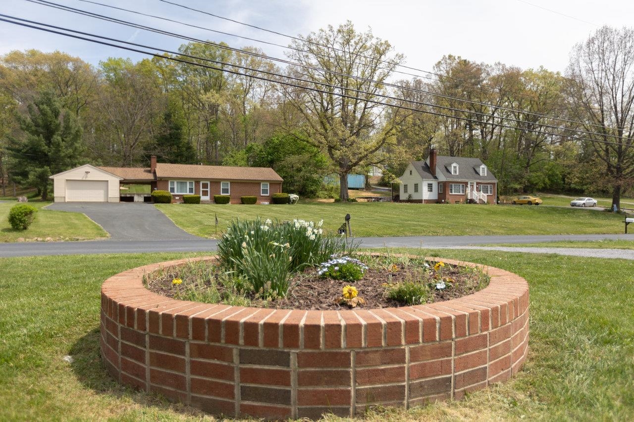 911 Old White Hill Road Stuarts Draft, VA 24477 - Photo 12 of 40 a view of a swimming pool with a garden