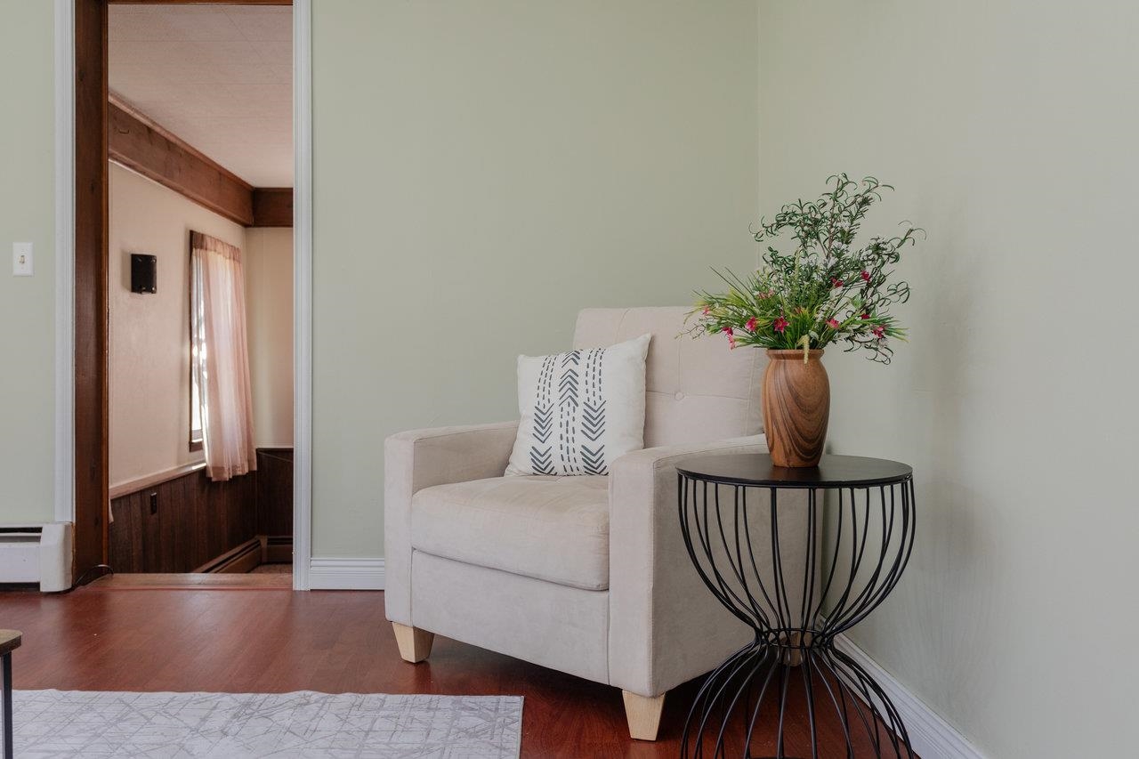 911 Old White Hill Road Stuarts Draft, VA 24477 - Photo 16 of 40 a living room with furniture and a potted plant
