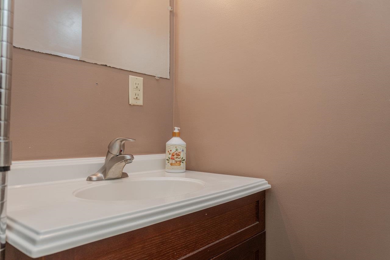 911 Old White Hill Road Stuarts Draft, VA 24477 - Photo 21 of 40 a bathroom with a sink and a mirror