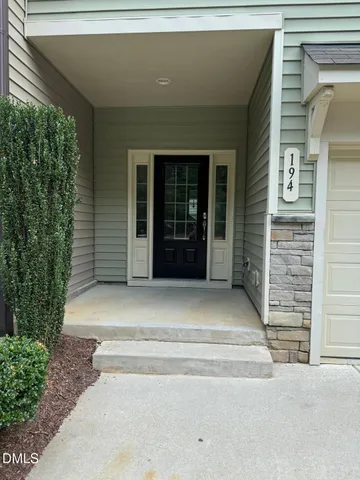 a house with a entrance