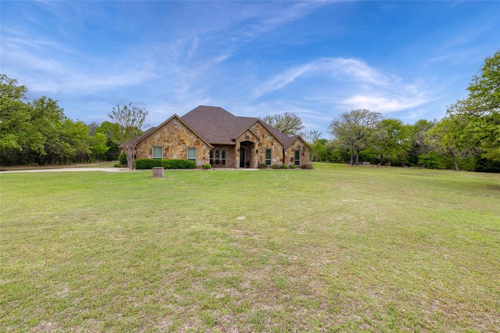 208 Ellis Creek Drive Weatherford, TX 76085 - Photo 4 of 40 Backyard faces West, perfect for shop or a pool if you wish.