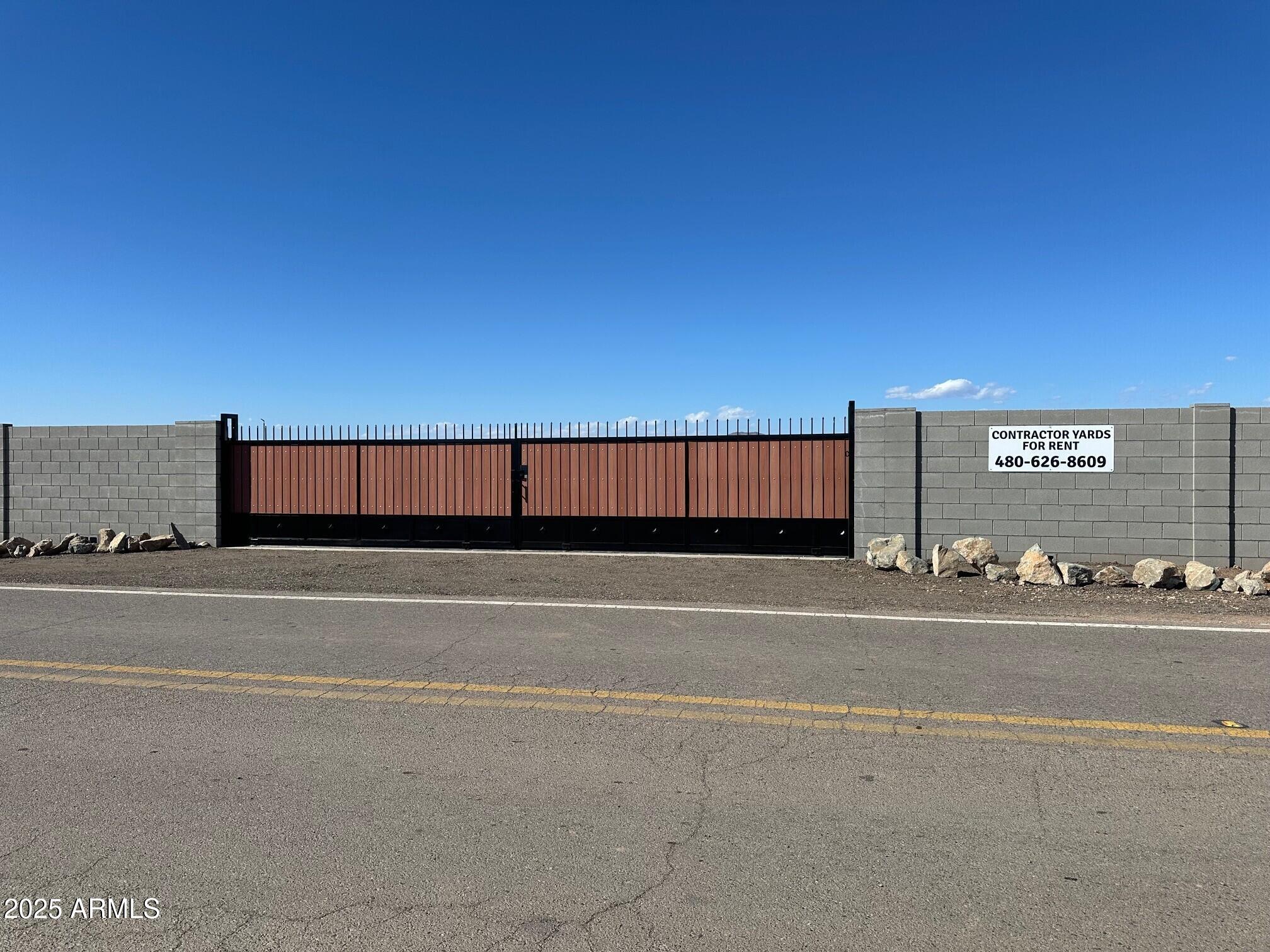 Gate 2 - yard Storage