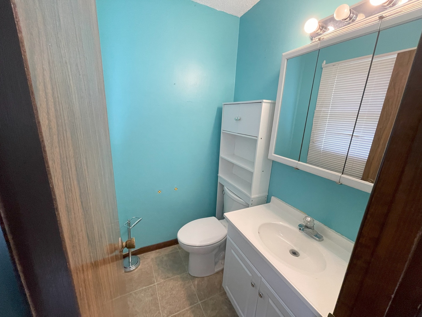 17 Circle Drive Saybrook, IL 61770 - Photo 7 of 17 a bathroom with a sink a toilet and a mirror