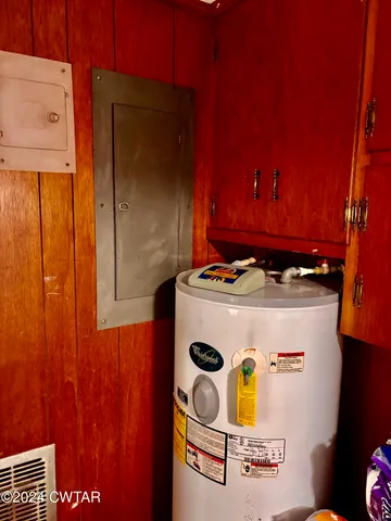 a view of storage and utility room