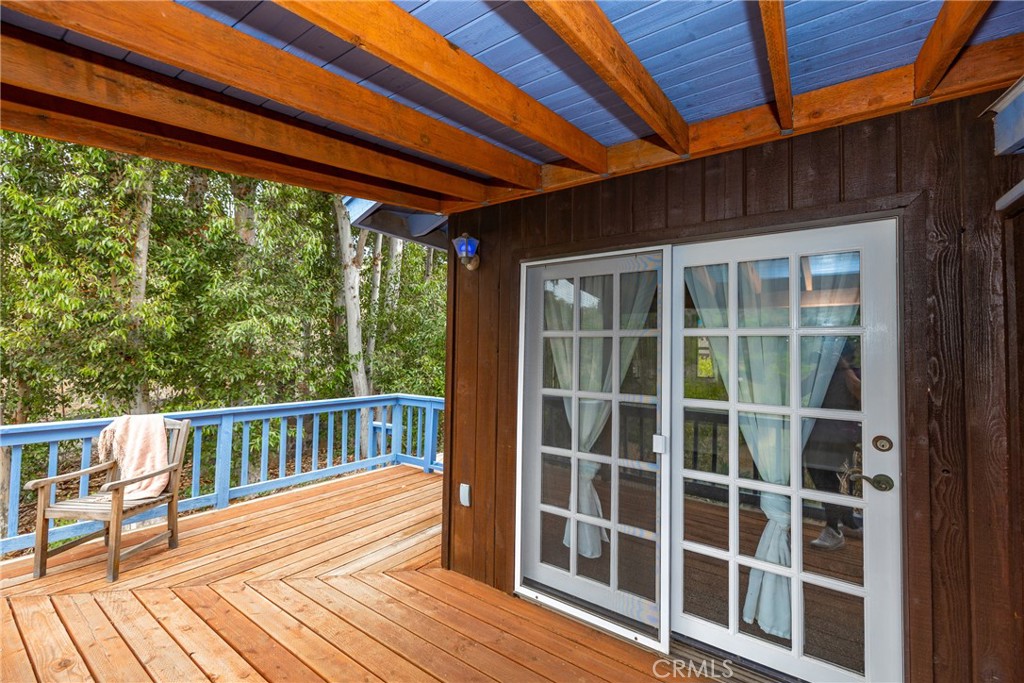 335 Rainbow Crest Road Fallbrook, CA 92028 - Photo 24 of 24 a view of a balcony with wooden floor