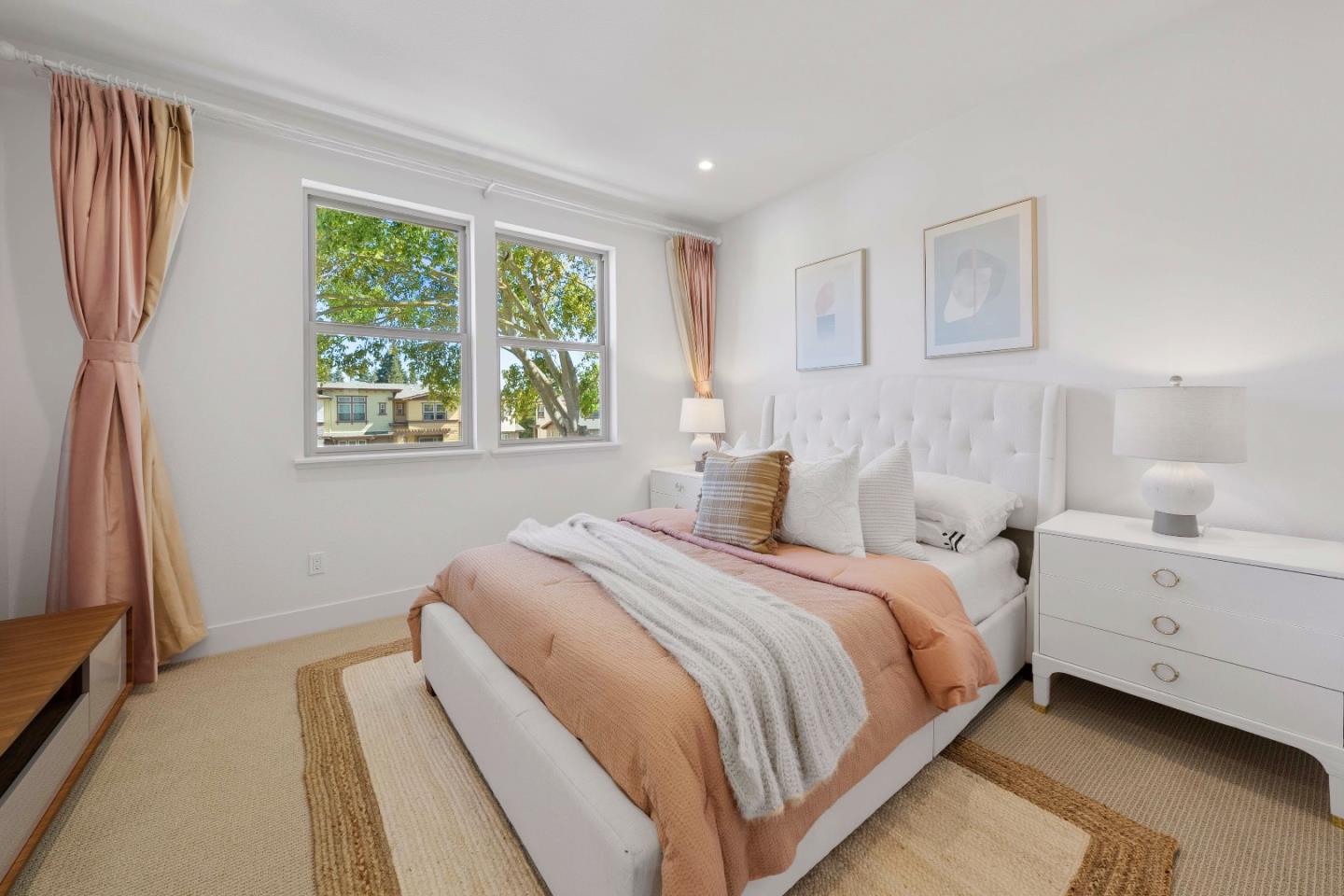 307 Marquetta Circle Mountain View, CA 94043 - Photo 18 of 38 a bed room with a bed and a window