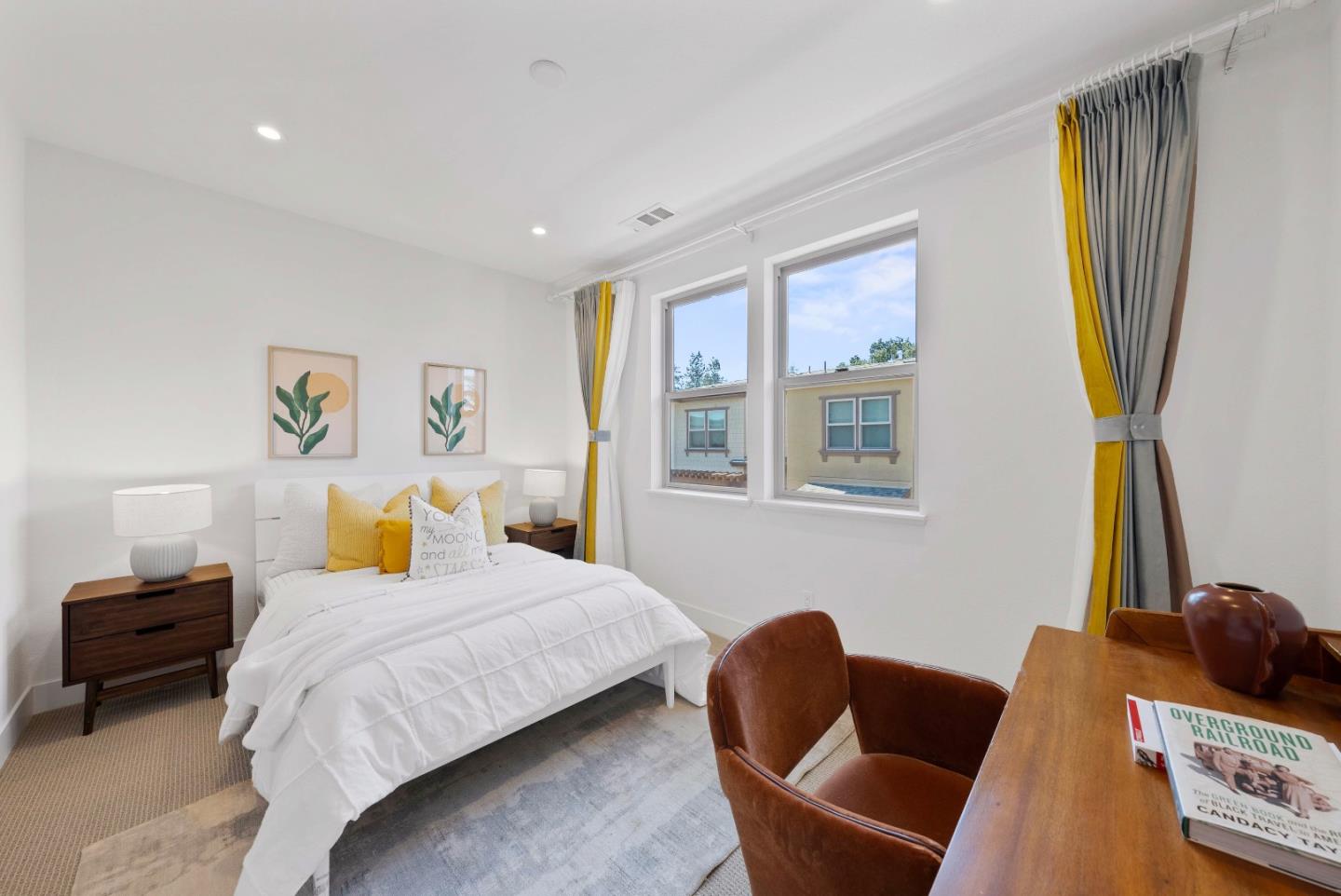 307 Marquetta Circle Mountain View, CA 94043 - Photo 24 of 38 a bedroom with a bed and a couch