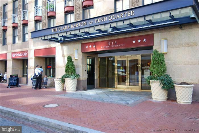 616 E Street Northwest, Unit 1014 Washington, DC 20004 - Photo 1 of 12 a front view of a building with an outdoor space