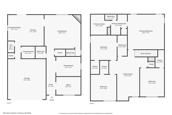$2,900 | 204 Calvin Creek Drive, Troutman, NC 28166