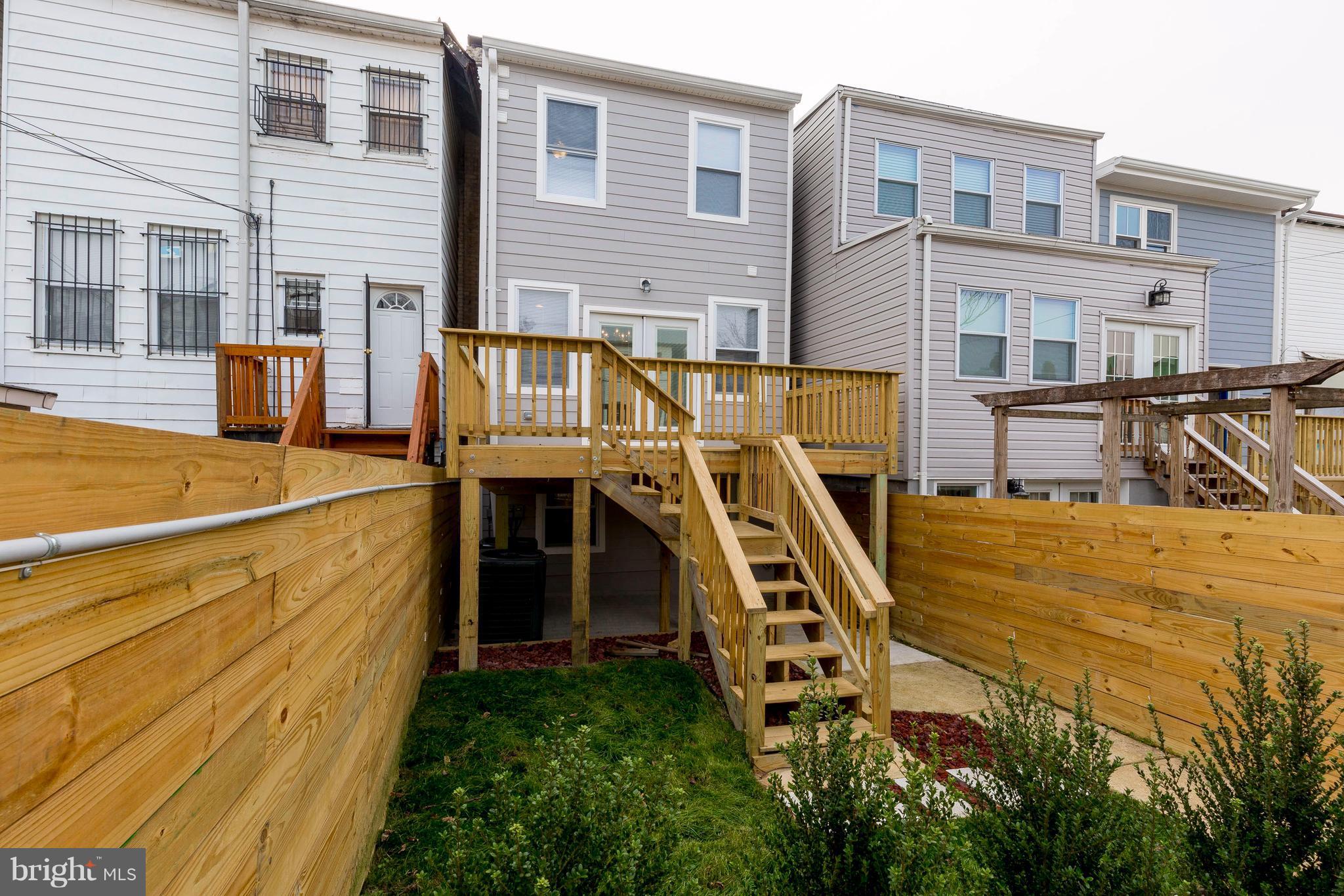 811 Decatur Street Northwest Washington, DC 20011 - Photo 28 of 29 Exterior (Rear)