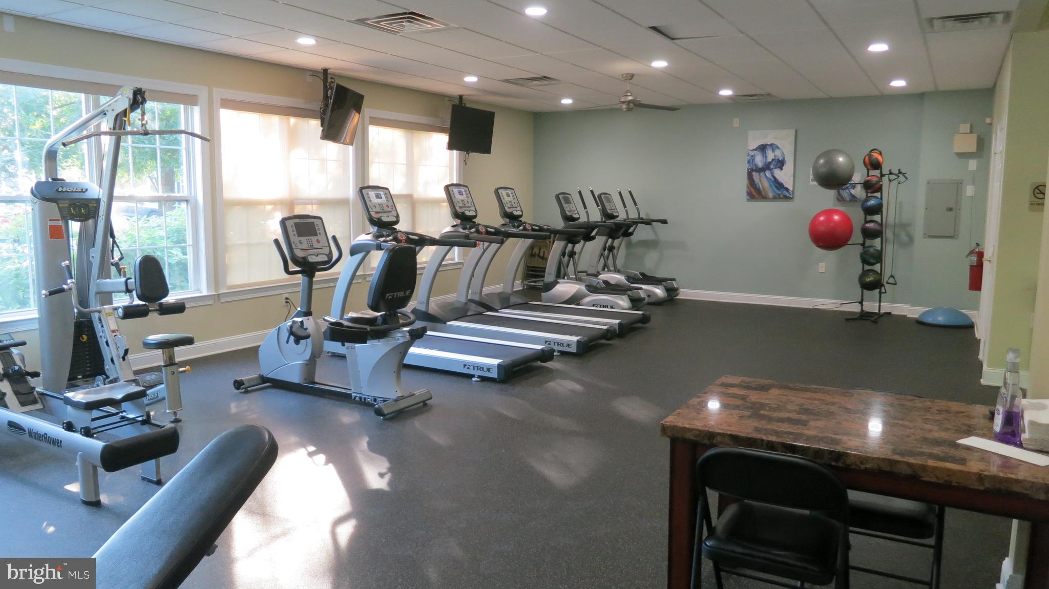 121 Kyle Way Ewing, NJ 08628 - Photo 22 of 25 a view of a room with gym equipment