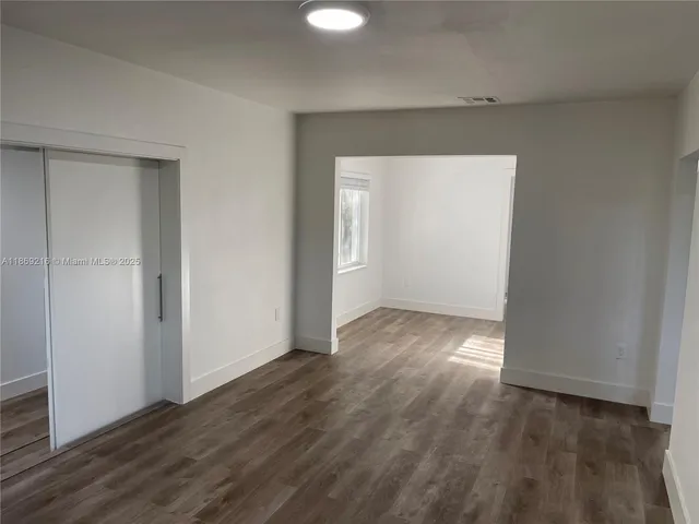 wooden floor in an empty room