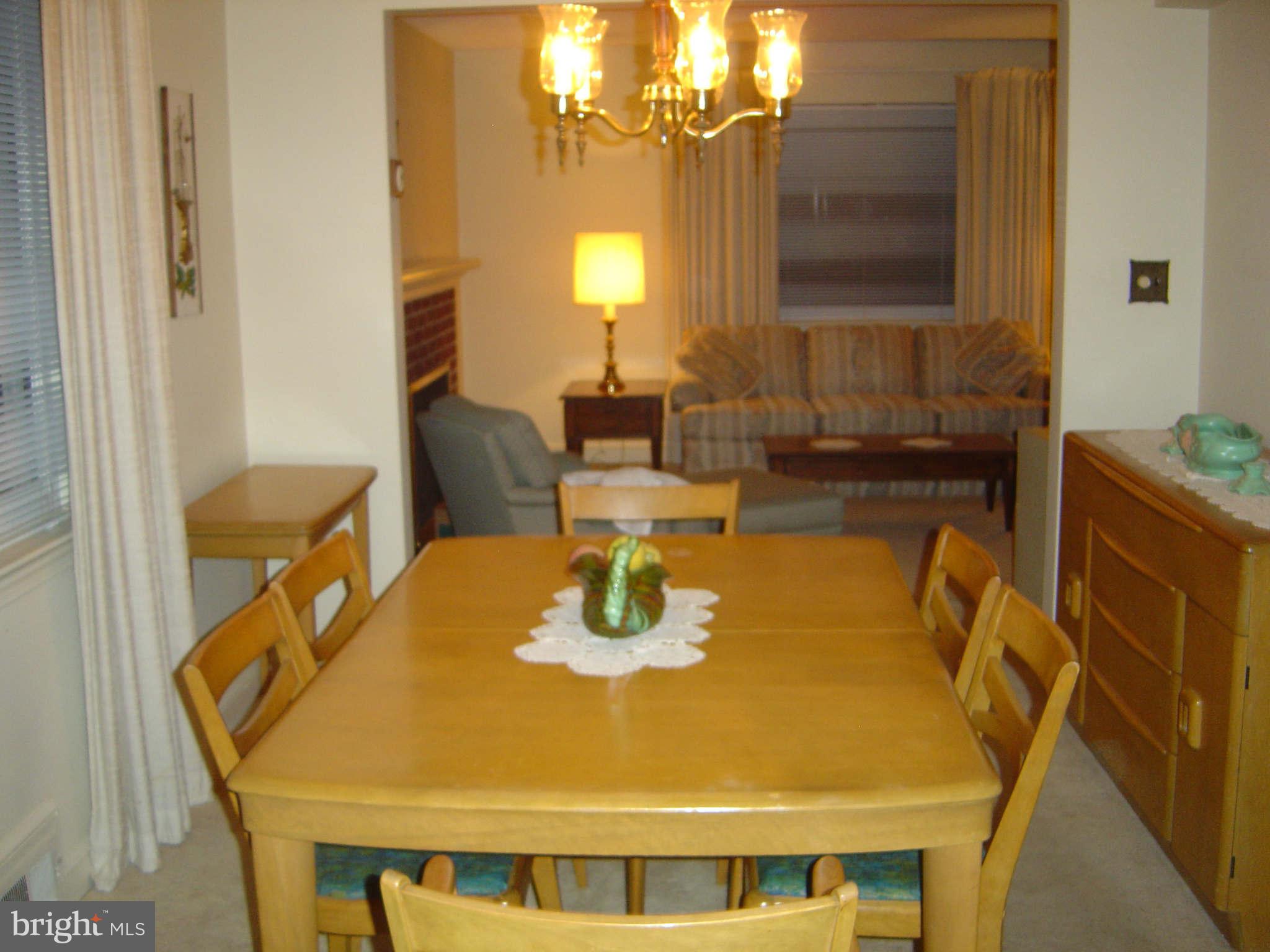 6014 Brunswick Street Springfield, VA 22150 - Photo 10 of 22 Dining Room SUITABLE FOR LARGE TABLE & CHAIRS