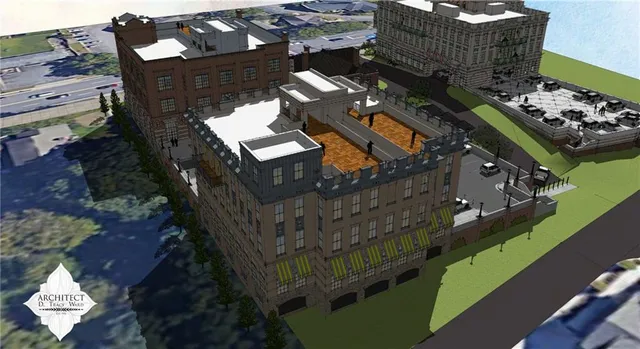 a view of a building