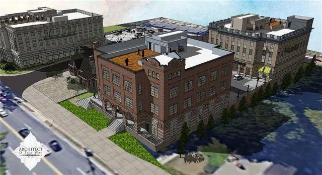 a picture of table and chairs