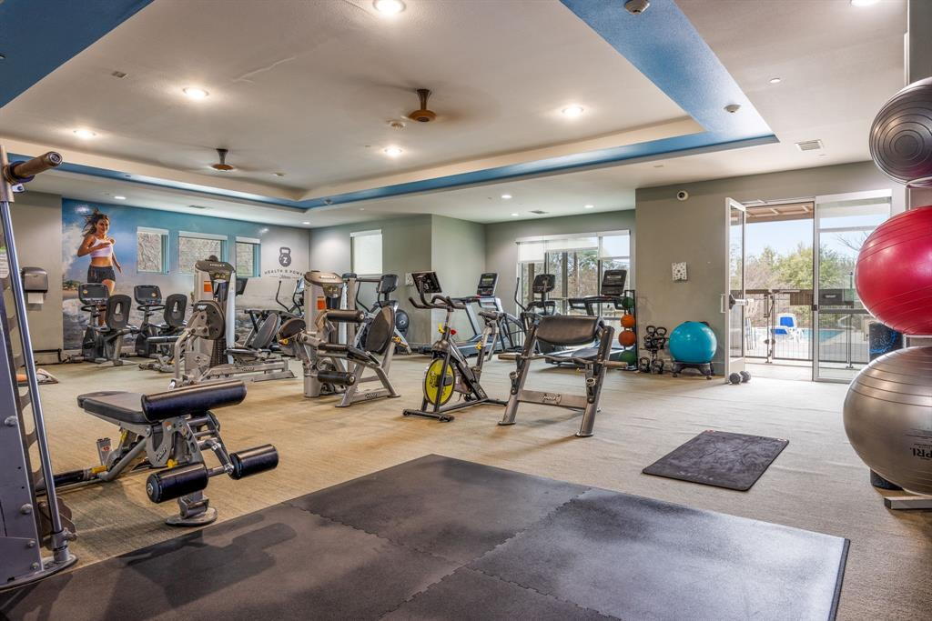 1900 Barton Springs Road, Unit 3013 Austin, TX 78704 - Photo 22 of 27 Achieve your fitness aspirations in this modern, well-appointed community gym.