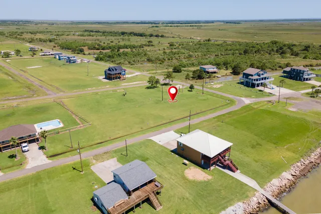 a view of a lake with a nearby beach