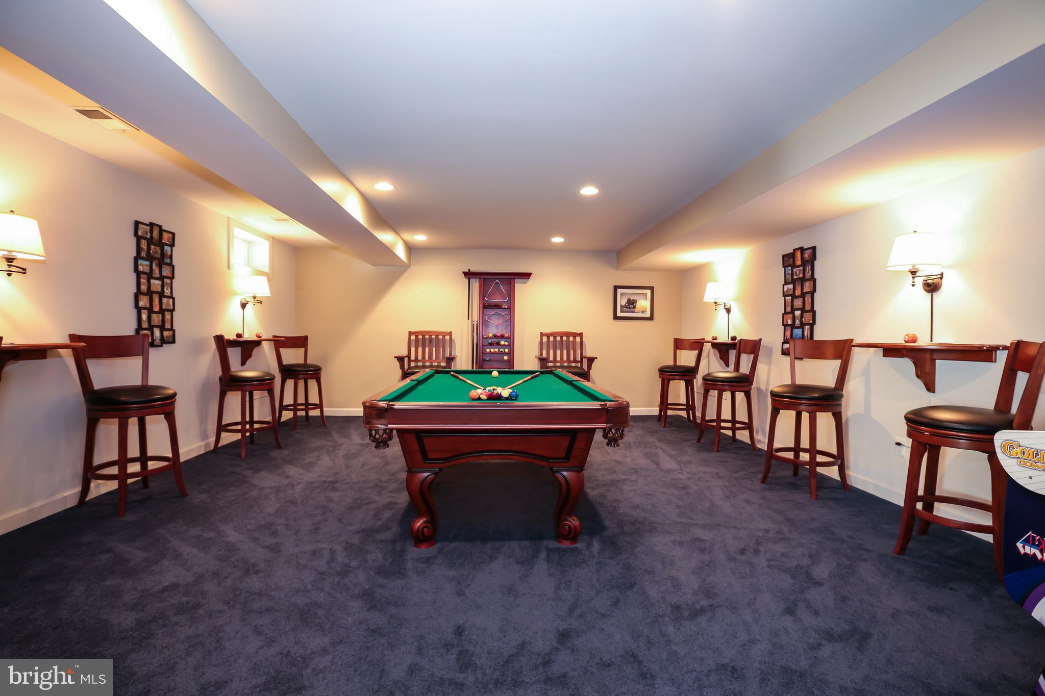 4557 Spring Run Road Warrenton, VA 20187 - Photo 43 of 68 Huge Game Room with Pool Table