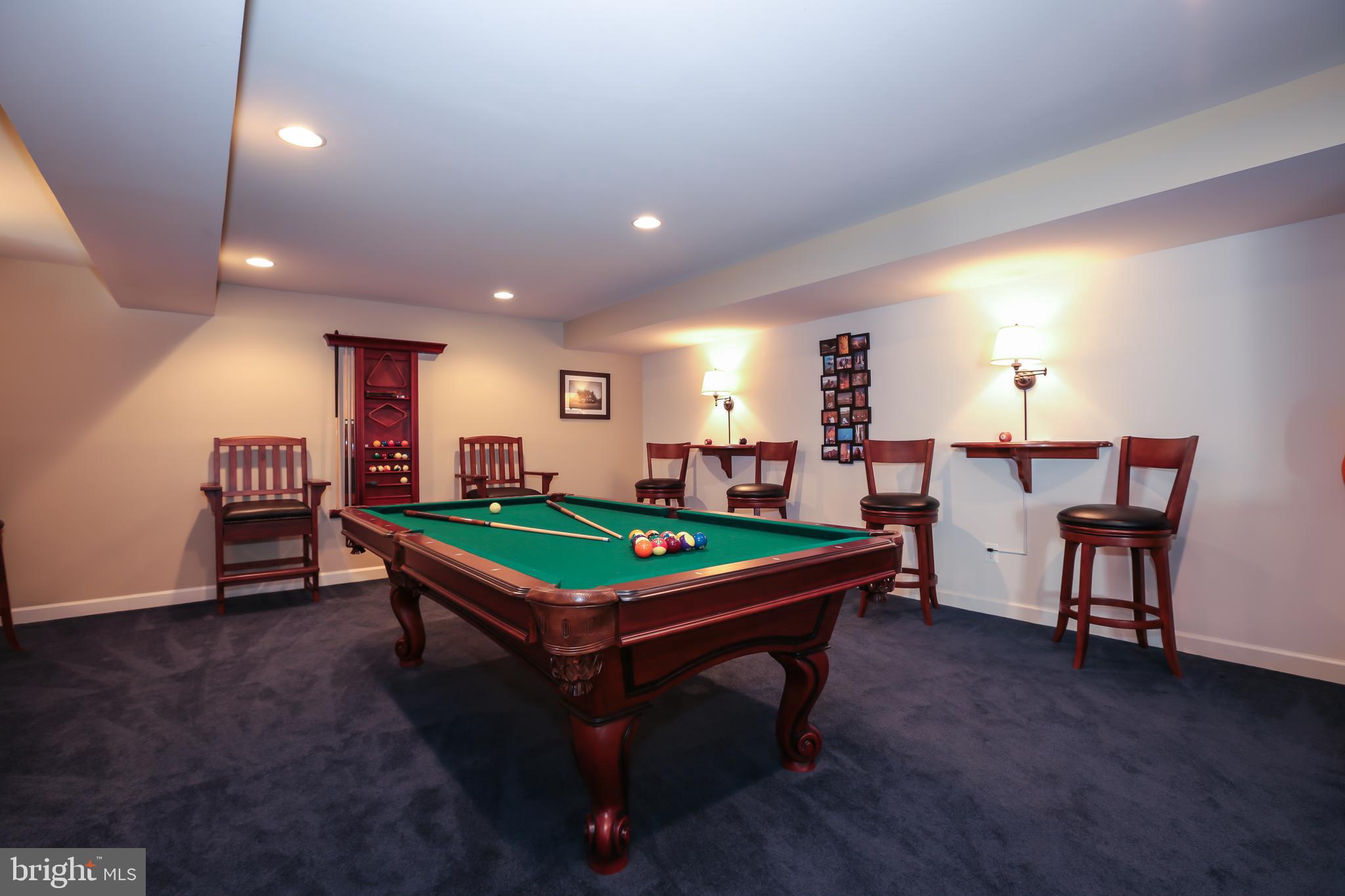 4557 Spring Run Road Warrenton, VA 20187 - Photo 44 of 68 Huge Game Room with Pool Table