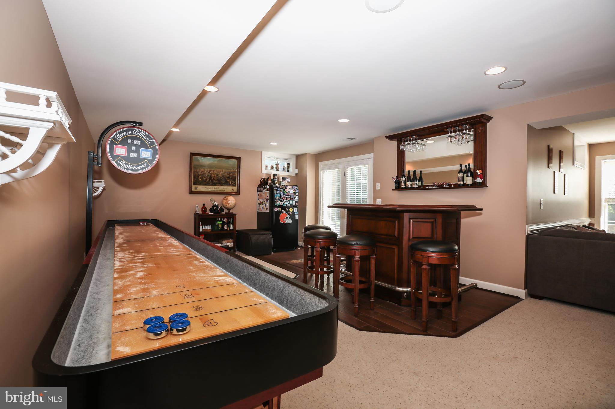 4557 Spring Run Road Warrenton, VA 20187 - Photo 46 of 68 Great Entertaining Area with Bar