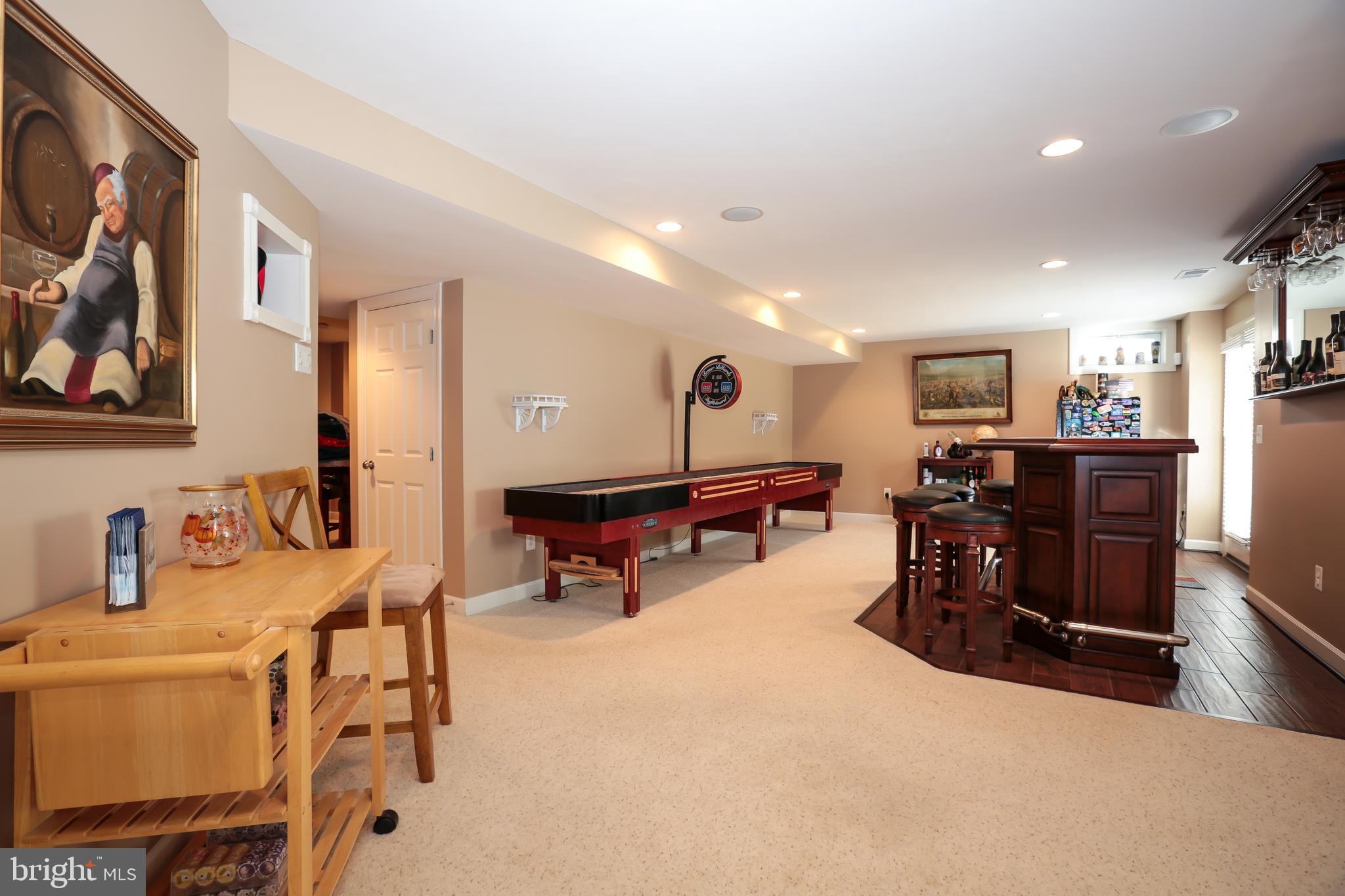 4557 Spring Run Road Warrenton, VA 20187 - Photo 48 of 68 Great Entertaining Area with Bar