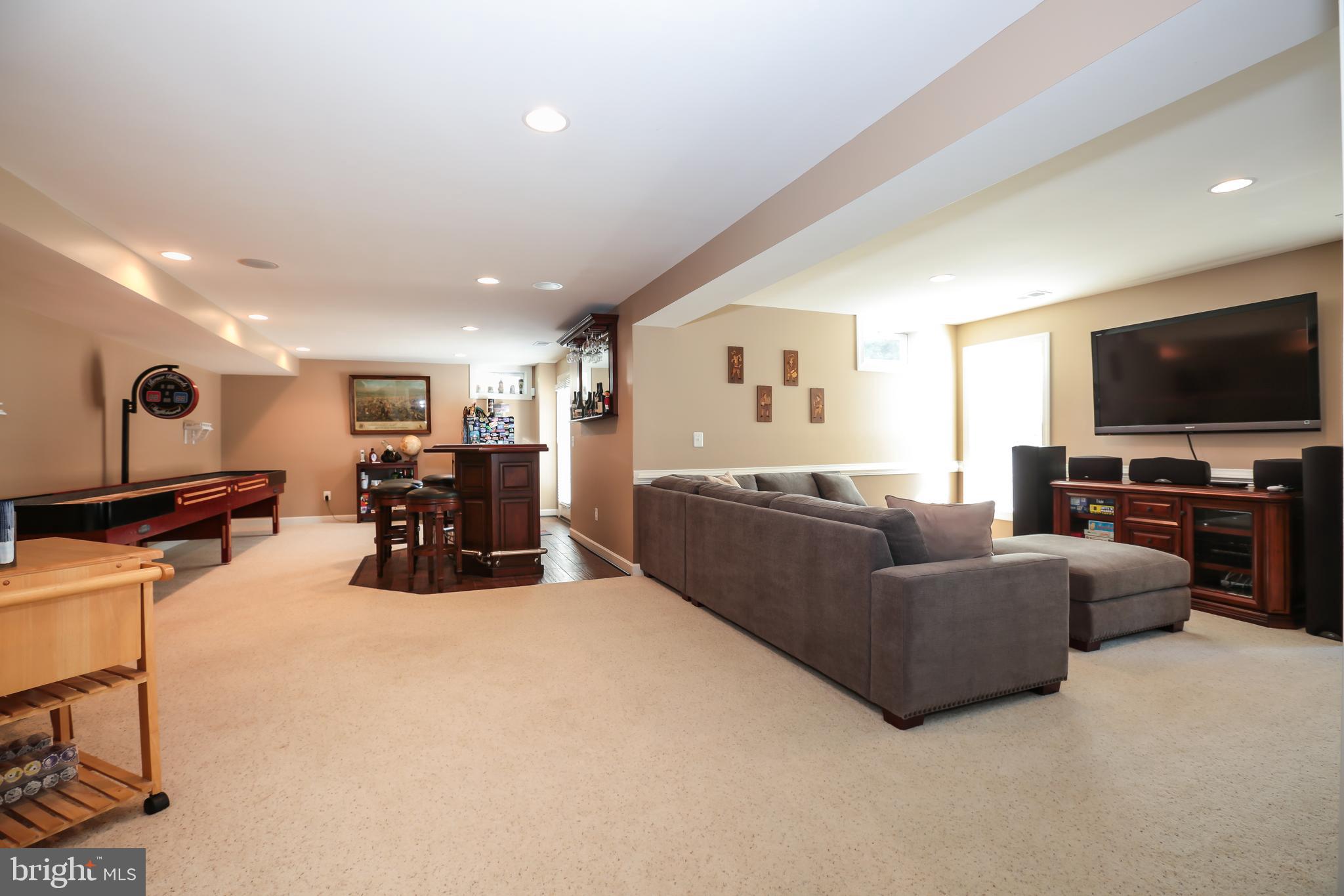 4557 Spring Run Road Warrenton, VA 20187 - Photo 49 of 68 Great Entertaining Area w/Bar and Recreation Room