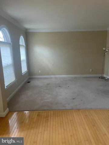 wooden floor in a room