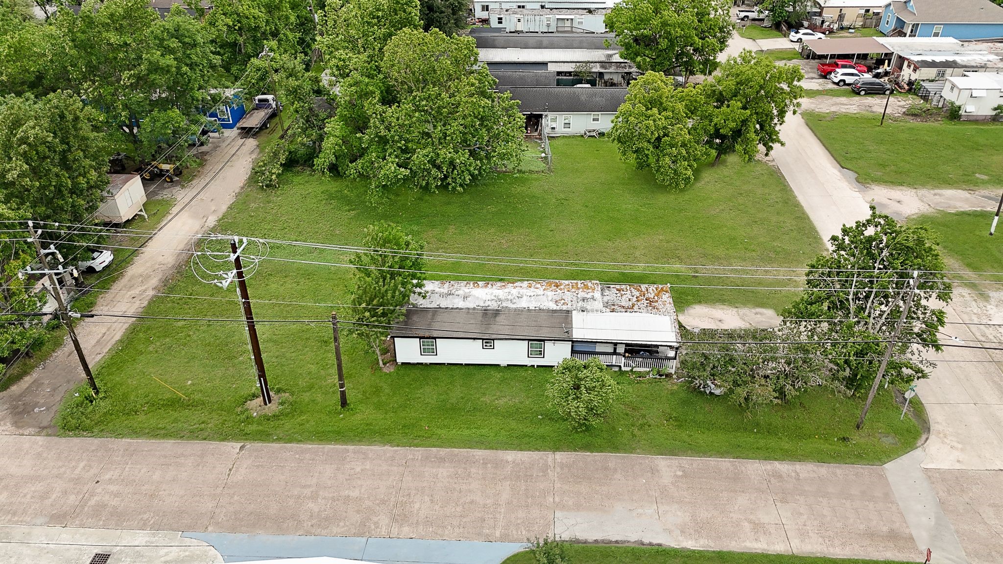 602 Indiana Street South Houston, TX 77587 - Photo 3 of 7 an aerial view of a house