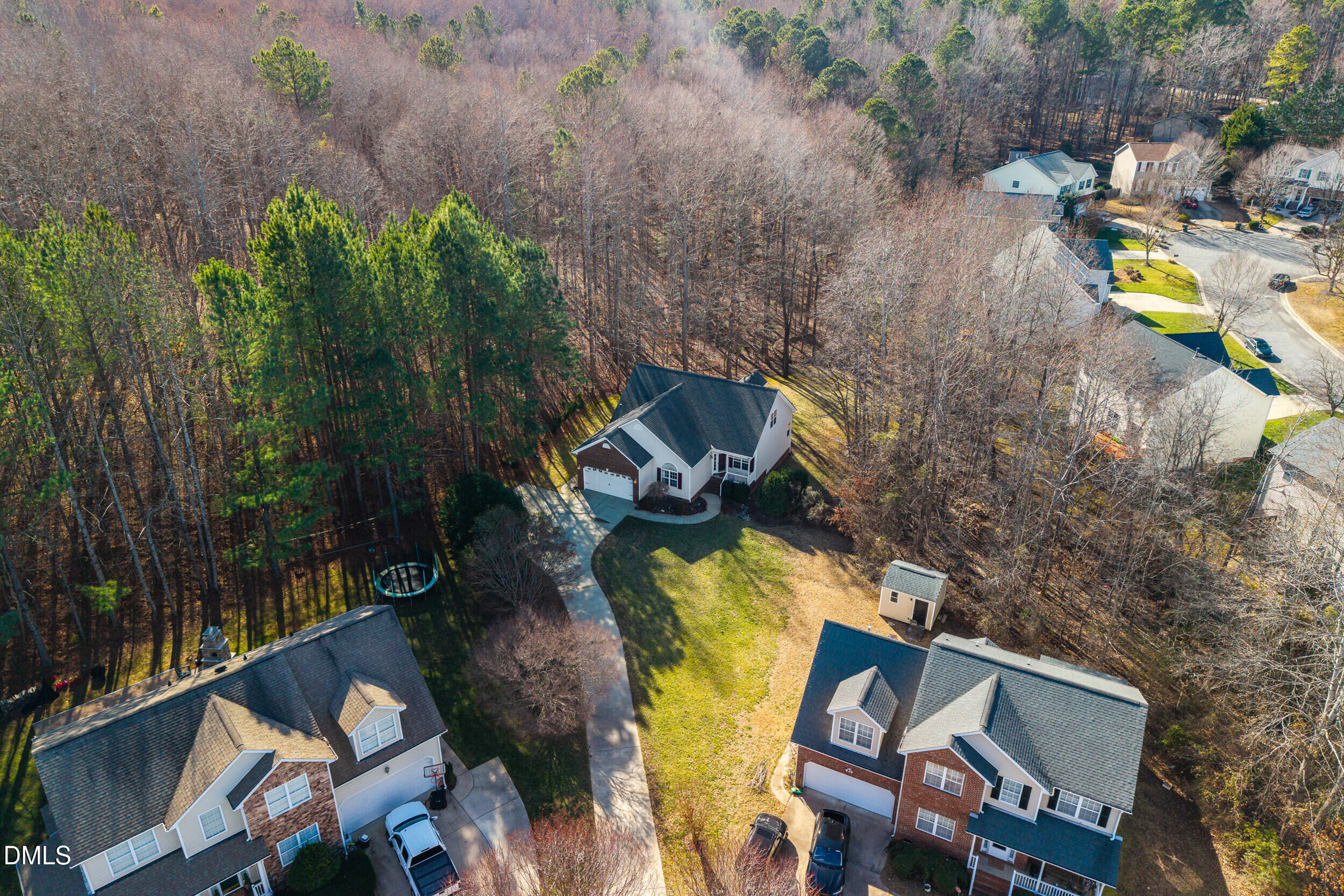 124 Braid Court Raleigh, NC 27603 - Photo 36 of 53 34 -124 braid ct, drone
