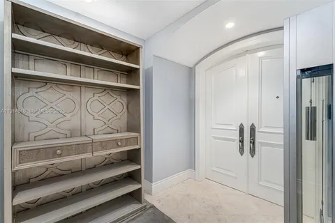 a view of walk in closet