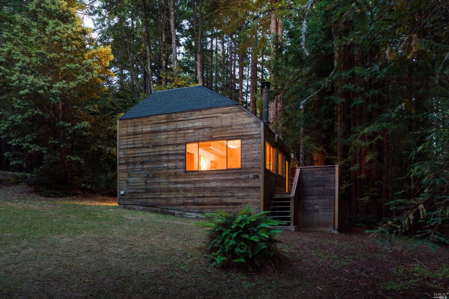 274 Redwood Rise The Sea Ranch, CA 95497 - Photo 1 of 1 Twilight view of home. Photo by Brett Wickens.