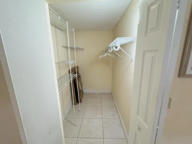 a view of walk in closet