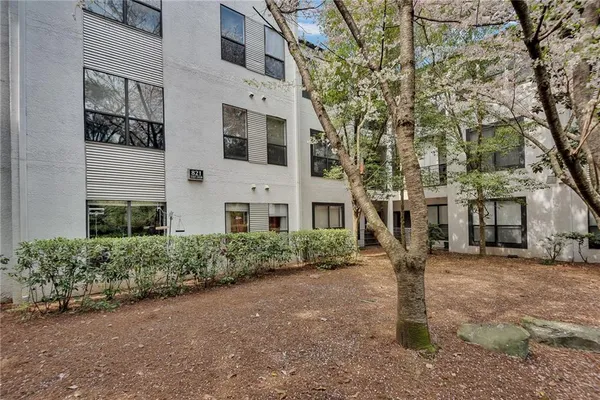 a view of a back yard