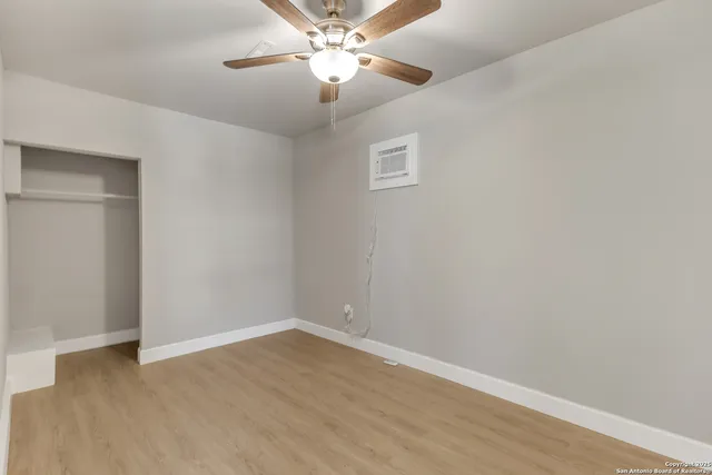 wooden floor in an empty room