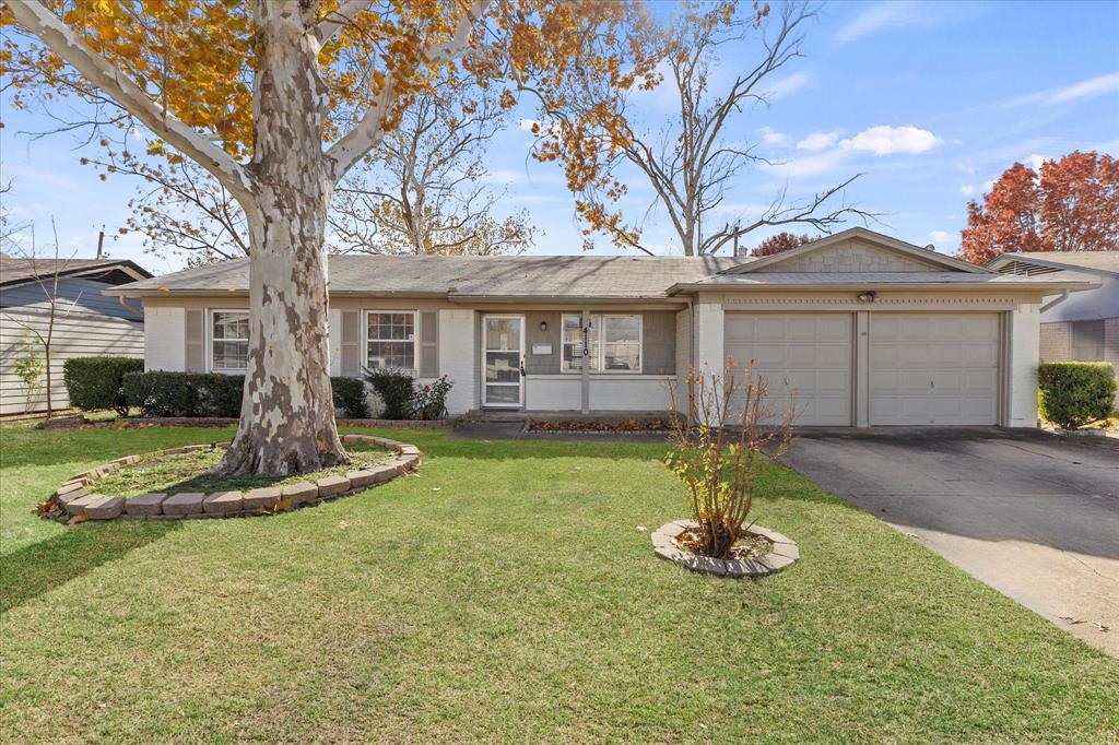4110 Colgate Lane Garland, TX 75042 - Photo 2 of 22 a front view of a house with a yard
