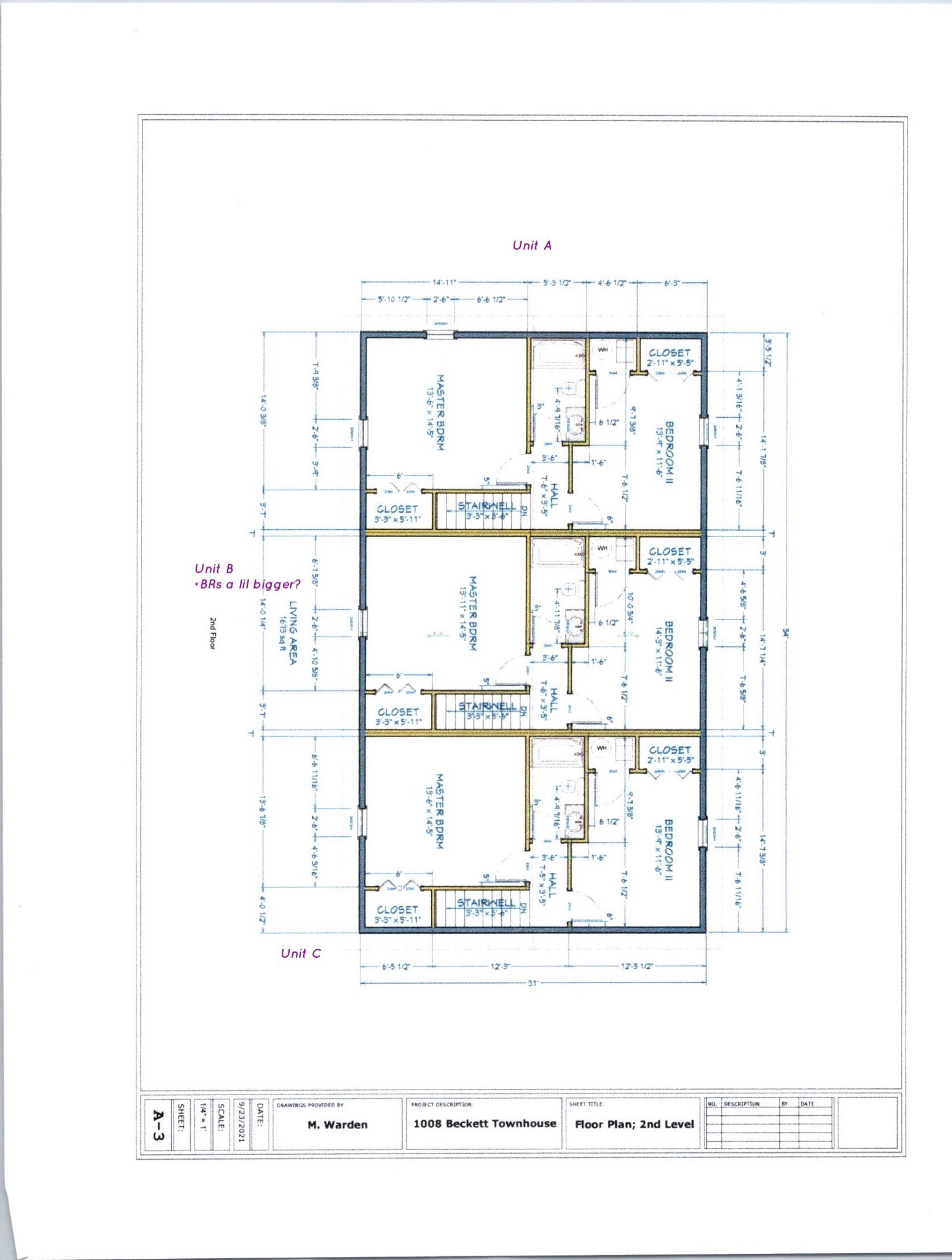 1008 Beckett Street, Unit A Columbia, TN 38401 - Photo 28 of 29 a black and white photo of a room
