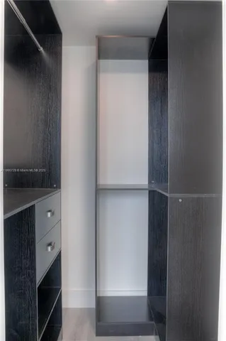 a view of walk in closet