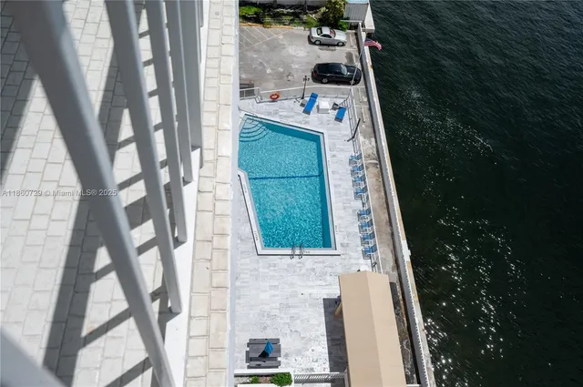 a bathroom with sink and mirror