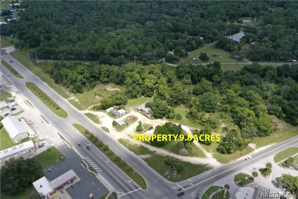 17 Highway 19 Inglis, FL 34449 - Photo 2 of 3 a street view with tall trees