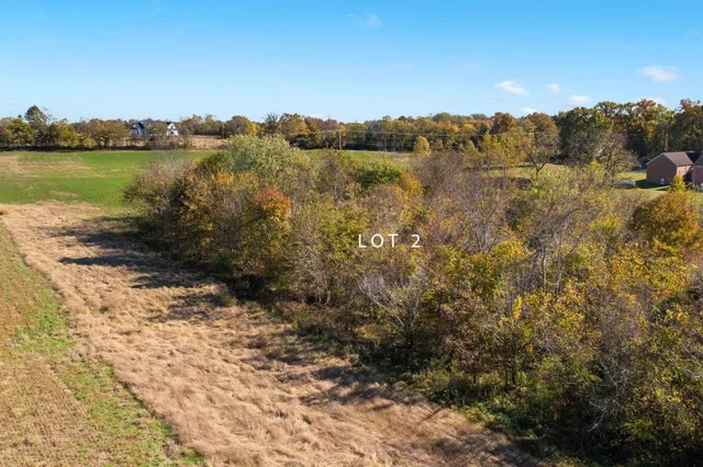a view of a lake with houses